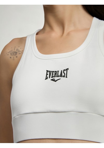 Everlast Ever Essentials Beyaz Kadın Pamuk Sporcu Sütyeni Beyaz