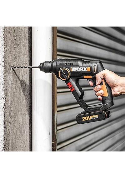 20volt 1.2j Profesyonel Sds- Pnömatik Şarjlı Matkap 8 Adet Uç Mandren Akü Dahil Değildir