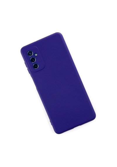 Galaxy Uyumlu - M52 5g Kılıf Nano İçi Kadife Silikon - Mor