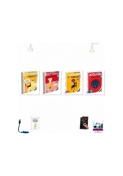 Arı 5. Sınıf Türkçe Ve Sosyal Defterim Atölyem 4 Kitap Muhteşem