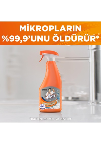 Mr. Muscle Advancad Power Banyo ve Lavanta Kokulu Mutfak Temizleyici Set 2 x 750 ML