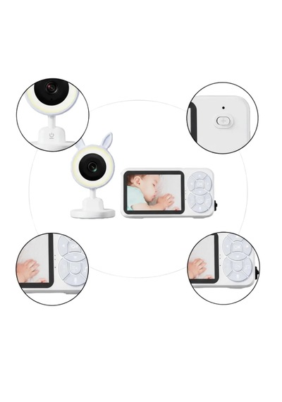 Astraltech Gece Görüşlü Bebek İzleme Kamera 3.5 İnç Lcd Ekran Diğer