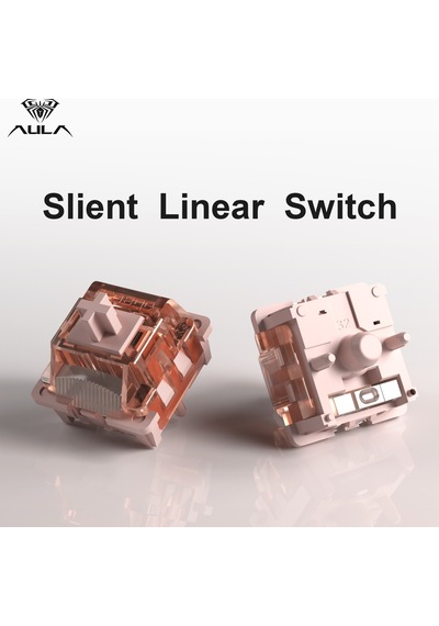 Aula Leobog Silent Cotton Candy Lineer Mekanik Switch 100 Adet