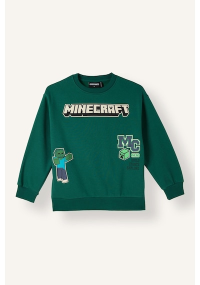 Defacto Minecraft Bisiklet Yaka İçi Yumuşak Tüylü Kalın Sweatshirt Erkek Çocuk I3062a826wngn651 Yeşil-gn651 Defacto Minecraft Bisiklet Yaka İçi Yumuşak Tüylü Kalın Sweatshirt Erkek Çocuk I3062a826wngn651 Yeşil-gn651