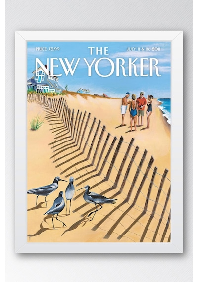 The New Yorker Çerçeveli Tablo July 11 2011