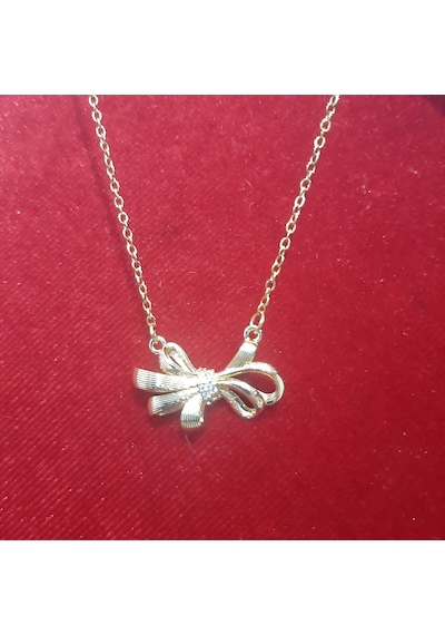Stainless Steel Çelik Kolye Gold 40 Cm+5 Cm