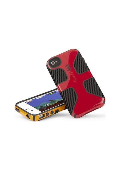 Speck Candyshell Grip Apple Uyumlu iPhone 4s/4 İle Sert Kılıf Kırmızı Spk-a1229 Kımırızı