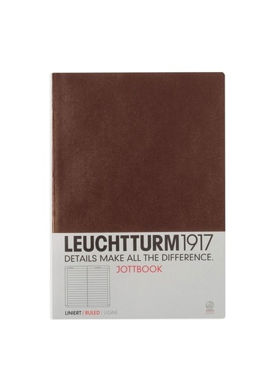 Leuchtturm1917 Jottbook A4 Çizgili Defter Chocolate 341498