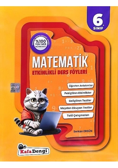 Kafadengi 6. Sınıf Matematik Etkinlikli Ders Föyleri Kafa Dengi Yayınları
