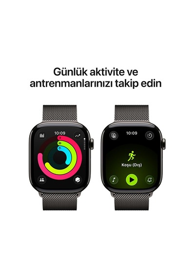 Apple Watch Series 11 MF8U4TU/A GPS + Cellular 42 MM Arduvaz Titanyum Kasa Akıllı Saat (Apple Türkiye Garantili Apple Watch Series 11 MF8U4TU/A GPS + Cellular 42 MM Arduvaz Titanyum Kasa Akıllı Saat (Apple Türkiye Garantili