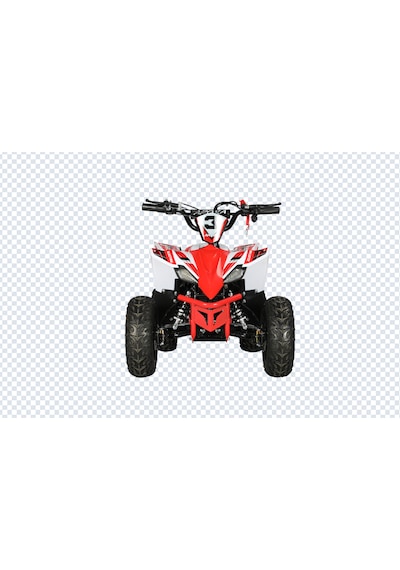 Arora Blade Elektrikli Atv 1000w 48v12ah 25 Km/h Çift Disk Fren 30-40 Km Menzil 4 Teker Elektrikli Atv Kırmızı