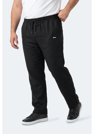 Slazenger Karmela Jmb. Erkek Büyük Beden Siyah Eşofman Altı