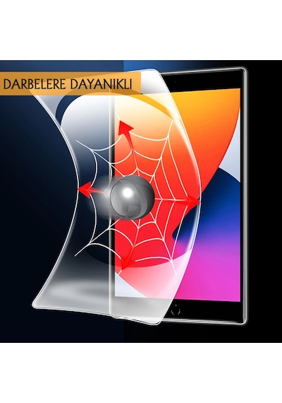 Apple Uyumlu iPad Mini 2 & 3 Tablet Nano Ekran Koruyucu Kristal Netliğinde %100 Ultra Görüntü Kalitesi Esnek Temperli Kırılmaz Nano Screen Protector
