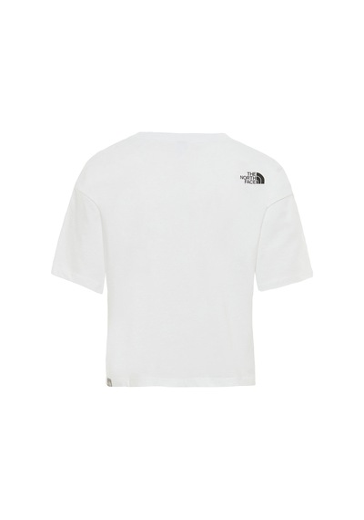 The North Face Cropped Fıne Tee Kadın Tişört Nf0a4sy9fn41 Beyaz