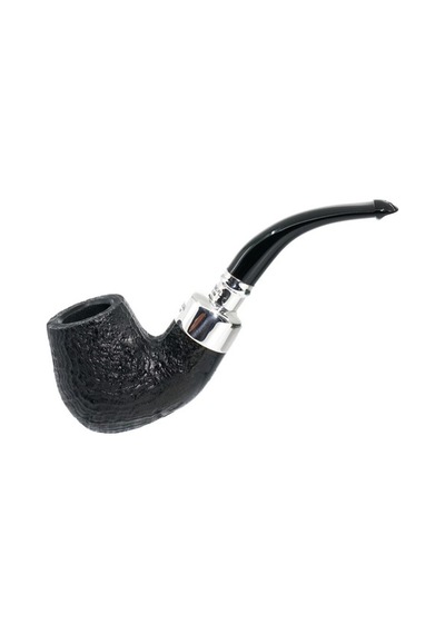Peterson System Spigot Sandblasted 307 9mm. Filtreli Vulcanite Saplı Pipo 205887