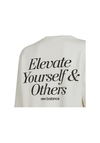 New Balance Mnc3328 Nb Lifestyle Men Sweat Beyaz Erkek Sweatshirt Beyaz