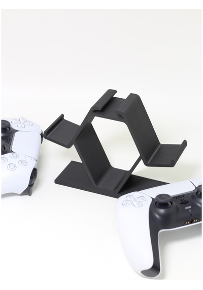 Gamepad - Oyun Kolu Standı Ps5 Ps4 Xbox Pc Uyumlu Üstten Arttırılabilir Mermer Beyazı Siyah