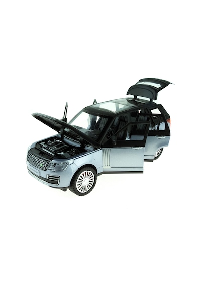 1:24 Ölçek Metal Model Super Suv Çek Bırak Işıklı Sesli Beyaz Syh