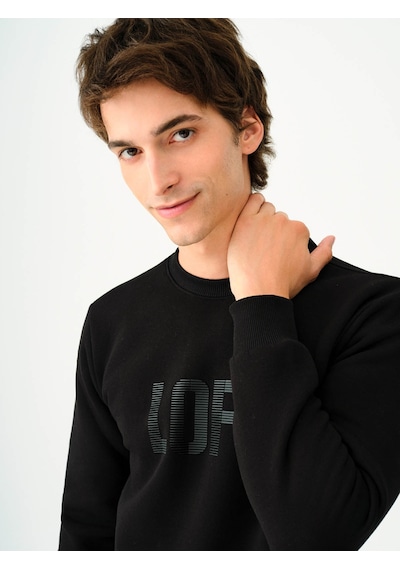 Loft Siyah Erkek Sweatshirt Lf2037363 Siyah