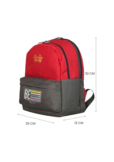 Be Happy Ön Cepli Unisex Çocuk Anaokulu Çantası Kırmızı