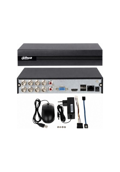 Xvr1b08 8 Kanal Güvenlik Kamerası Kayıt Cihazı Dvr H.265+ Hdmı Vga Uzaktan İzleme