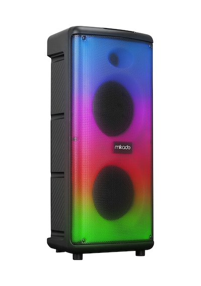 Mikado MD-833KP 7.4V 3000 mAh 30 W BT-USB-TF-FM Led Işıklı Kablosuz Mikrofonlu Toplantı Anfisi
