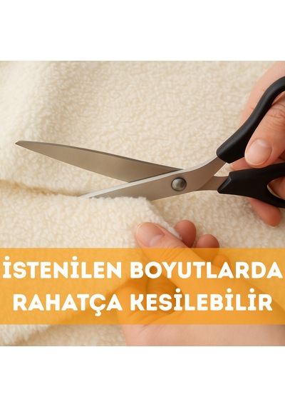 Welsoft Peluş Kumaş Çift Taraf Yıkanabilir Kesilebilir 100x180 Cm