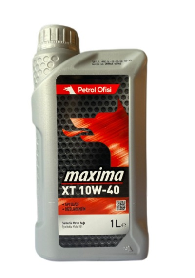 Petrol Ofisi Maxima XT 10W - 40 Sentetik Motor Yağı
