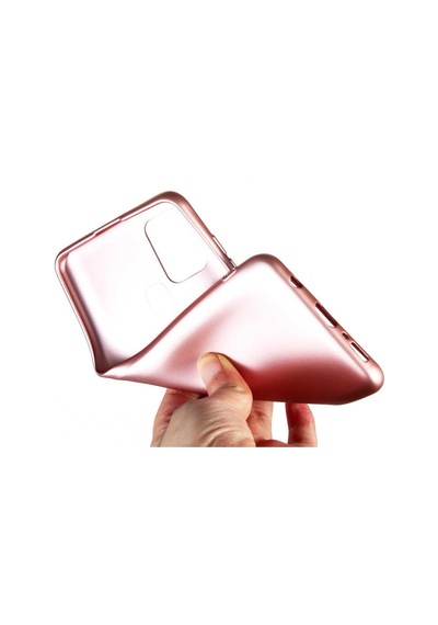 Samsung Galaxy Uyumlu A21S Kılıf Zore Premier Silikon Kapak-Kırmızı