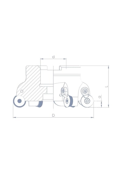 Fett Vrf - Rd1204 - D080 - D27 - Z07 Vorgen Freze Takımı