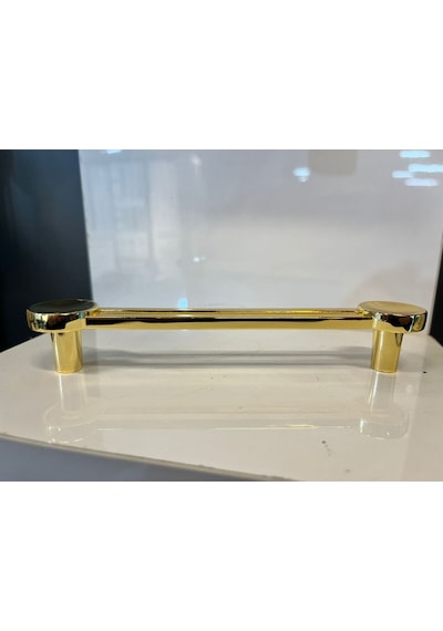 Benna Metal Kulp 128mm Altın Dolap Kapak Modern Çekmece Mobilya Tv Ünite Komidin Vestiyer Altın