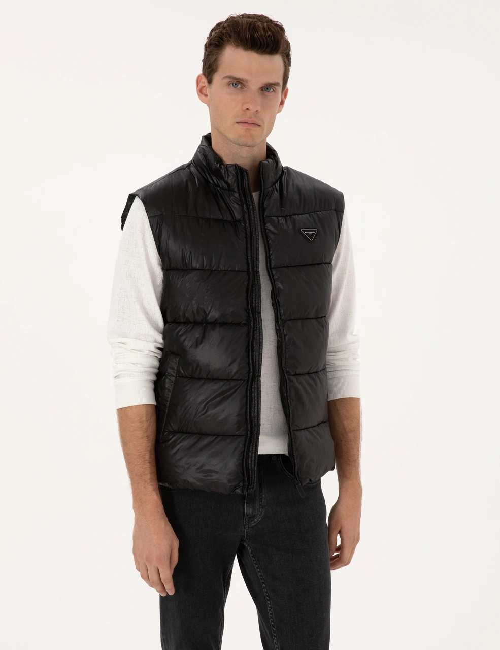 Pierre Cardin Erkek Siyah Mont Yelek 50313940-vr046 Siyah