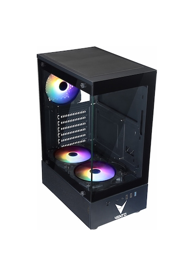 Vento Vg2803f 650w 80+ Bronz Usb 3.2 Rgb Atx Mid Tower Siyah Kasa