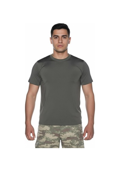 Grey Cat Single Sword Kısa Kol Microfiber T-shirt Fanila Performans Giysisi Görev Kıyafeti Erkek İçlik Çok Renkli