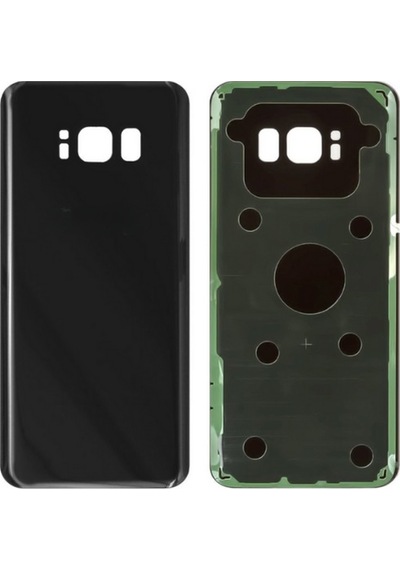 Samsung S8 Sm-g950 Uyumlu Arka Pil Kapağı Siyah Çok Renkli