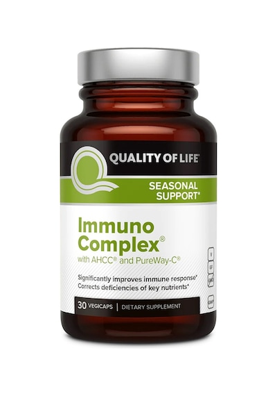 Immuno Complex With Ahcc And Pureway-c 30 Veg Capsules