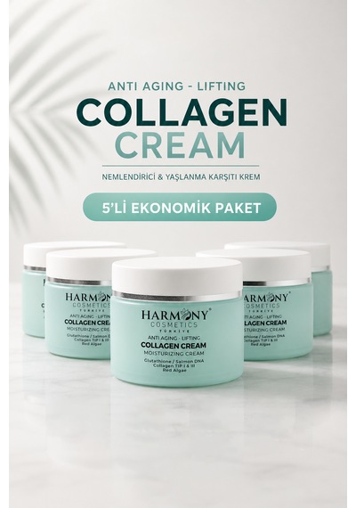 Kolajen Krem 5'li Ekonomik Paket 5x50 Ml