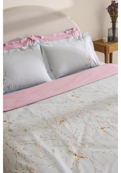 Karaca Home Tarin %100 Pamuk Çift Kişilik Nevresim Takımı Mint