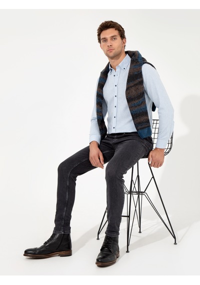 Cacharel Erkek Açık Mavi Gömlek 50256919-vr003 Denim