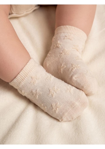 Babycosy Organic Wear Csyc1008 Bebek 6'lı Çorap %100 Organik Pamuk Bebek - Yenidoğan - Csyc1008 Karışık