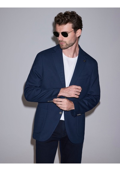 Pierre Cardin Lacivert Slim Tailored Fit Ceket 50331732-vr033