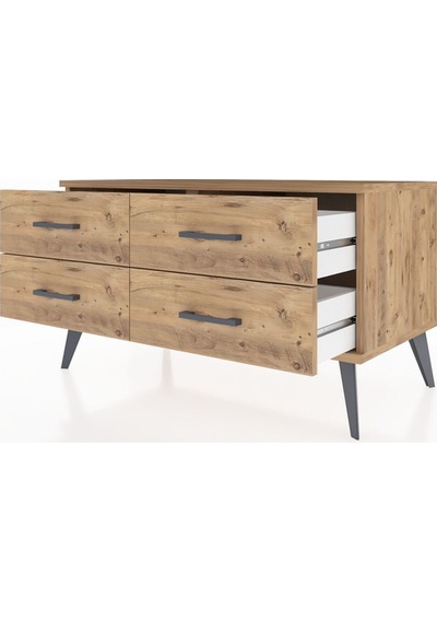 Hyperion Şifonyer 4 Raflı 88x44x48 Çam-çam Çam Hyperion Şifonyer 4 Raflı 88x44x48 Çam-çam Çam