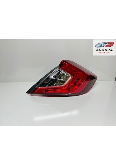 Honda Civic Fc5 2016 - 2021 Stop Lambası Sağ Dış Arka Çamurlukta Kalan Dış Sağ
