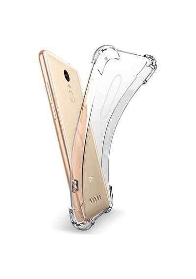 Xiaomi Redmi Note 3 Kılıf Zore Nitro Shock Silikon Renksiz
