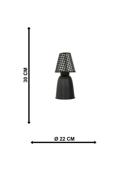 Orlina Masa Lambası Siyah No:09