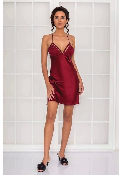Pierre Cardin Sütyen Kaplı Sabahlık Gecelik Set 4250