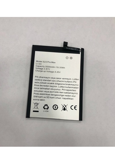 Reeder S23 Pro Max Batarya 5000 Mah
