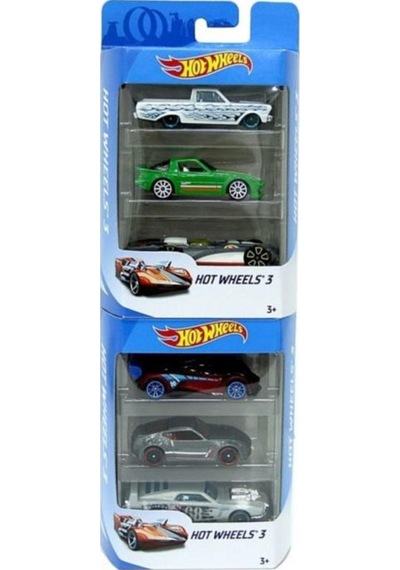 Hot Wheels 3'lü Araba Seti - Farklılık Gösterebilir