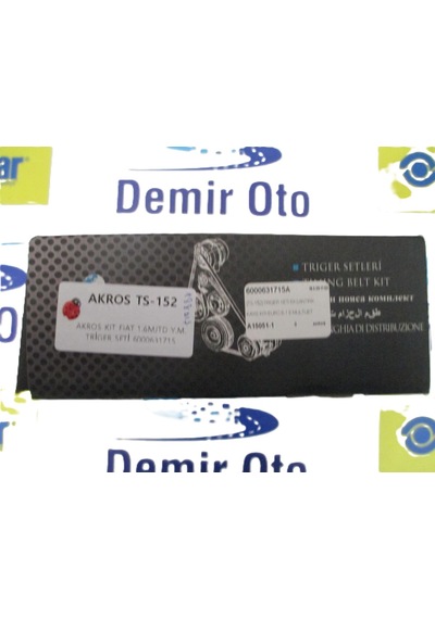 6000631715 Triger Kayış Ve Rulman Kiti Euro6 1,6 Jtd,egea-ydoblo
