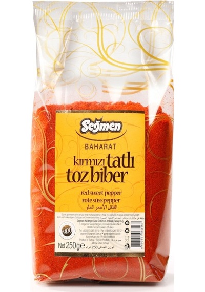 Seğmen Tatlı Kırmızı Toz Biber 250 G